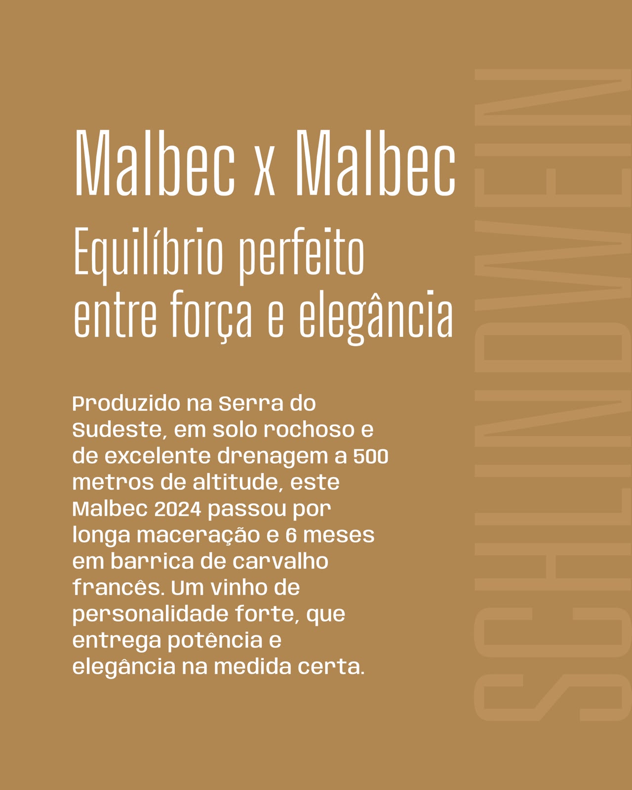 Malbec x Malbec · Força e Elegância