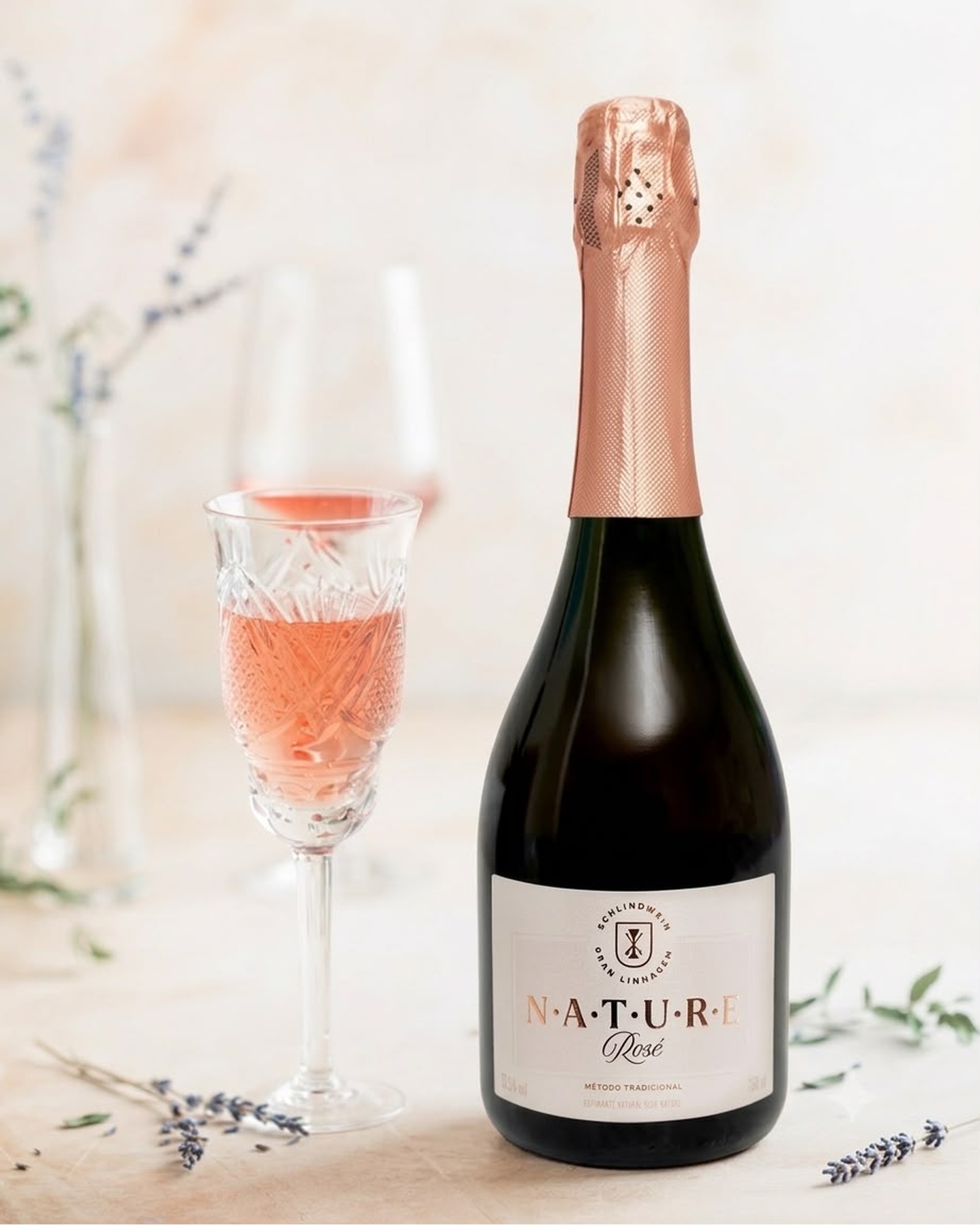 Nature Rosé — foto de estúdio